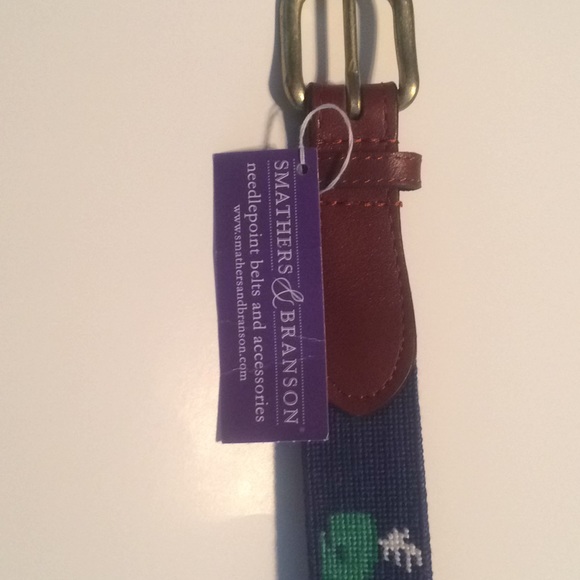 Needlepoint belt by Smathers & Branson - Picture 5 of 6